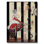 Trademark Fine Art Alexandra Rey 'Meet Flowers' Canvas Art 35x47 Inches