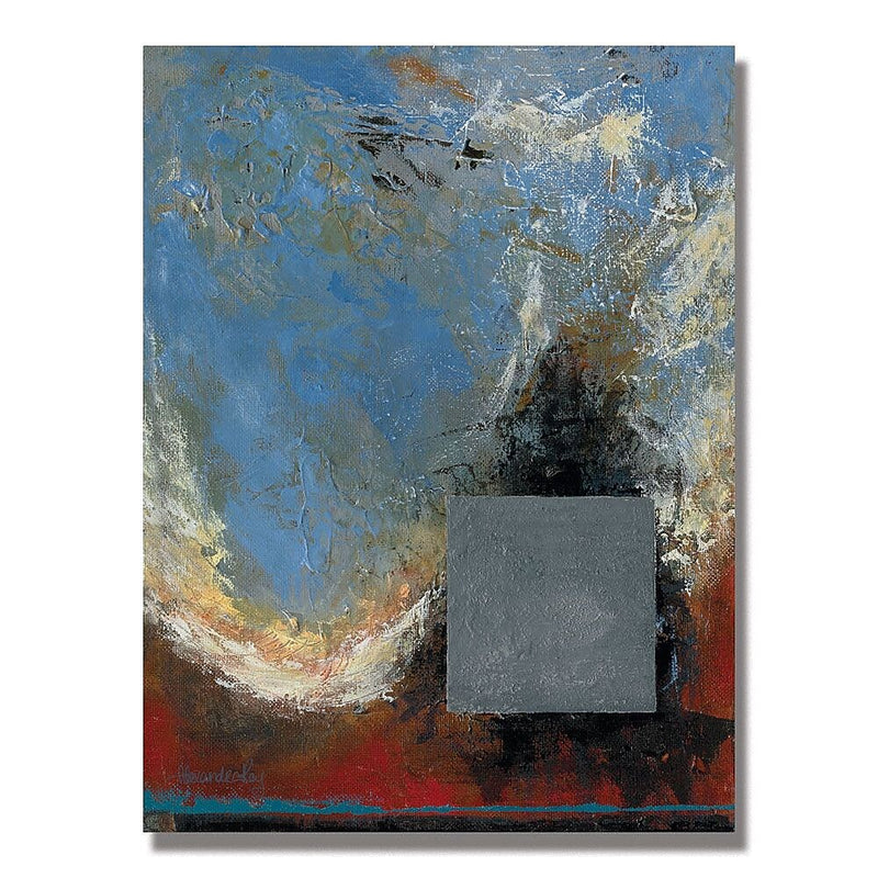 Trademark Fine Art Alexandra Rey 'The Attac of the Crow II' Canvas Art 35x47 Inches