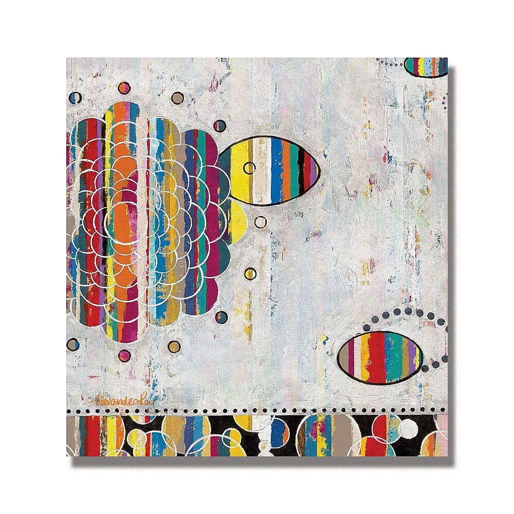 Trademark Fine Art Alexandra Rey 'We Shall See' Canvas Art 35x35 Inches
