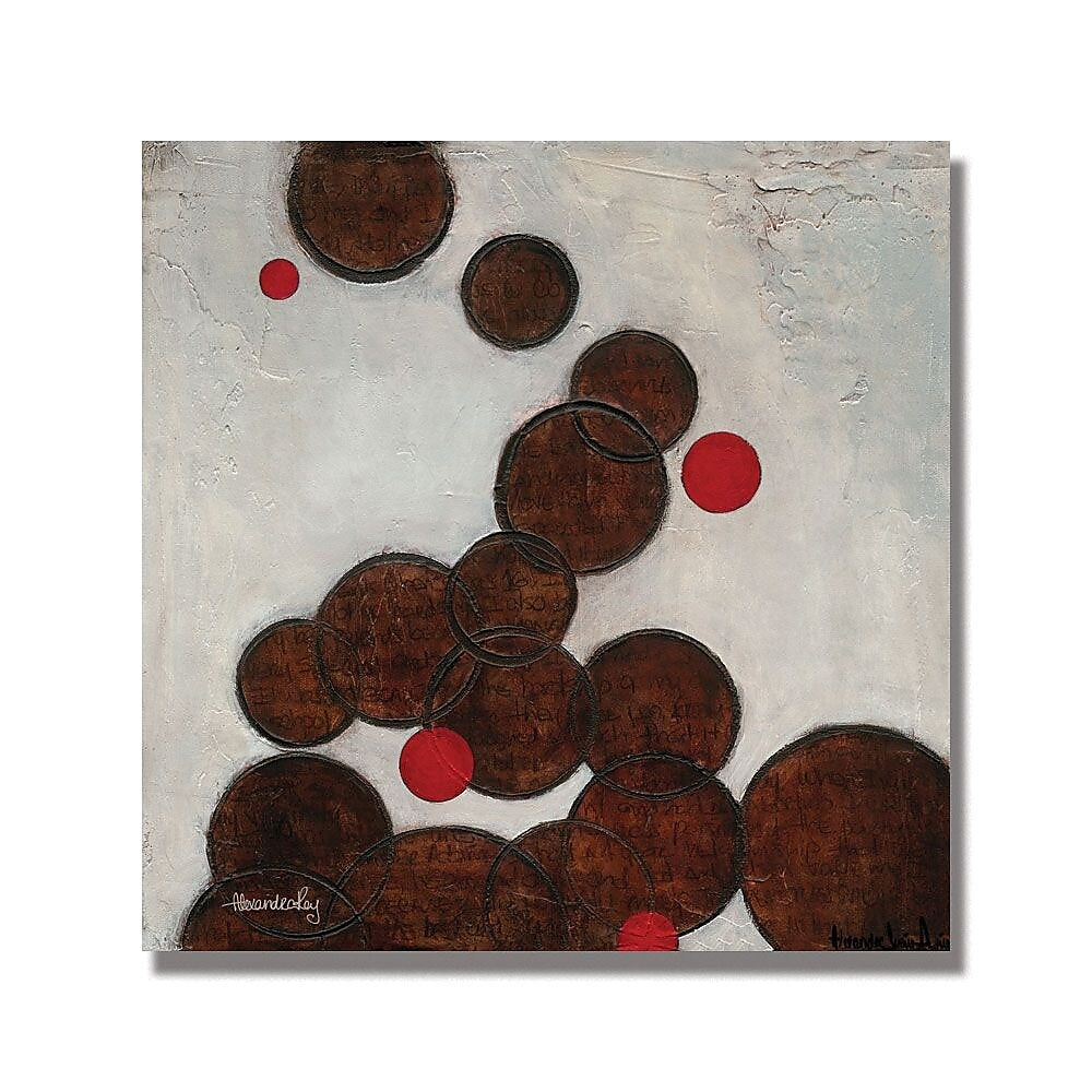 Trademark Fine Art Alexandra Rey 'Windows Into the Past' Canvas Art 35x35 Inches
