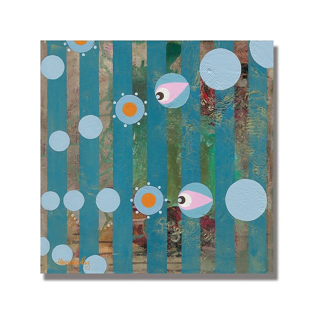 Trademark Fine Art Alexandra Rey 'The Infallibility of Instinct III' Canvas Art 24x24 Inches