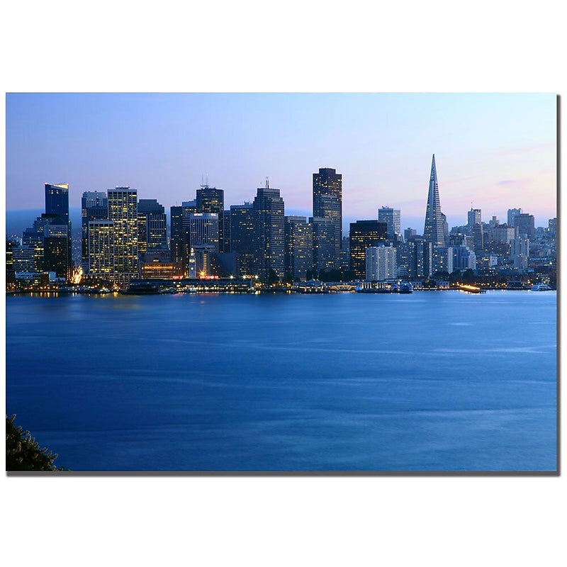 Trademark Fine Art Yakov Agami 'San Francisco CA' Canvas Art 22x32 Inches