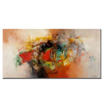 Trademark Fine Art Zavaleta 'Abstract VI' Canvas Art 24x47 Inches