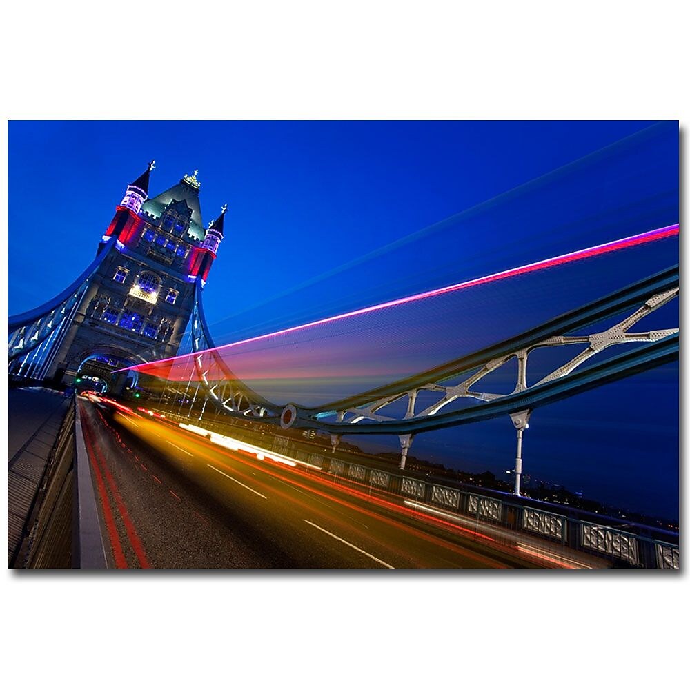 Trademark Fine Art Nina Papiorek 'London, Big Ben' Canvas Art 22"x32" (886511152526)