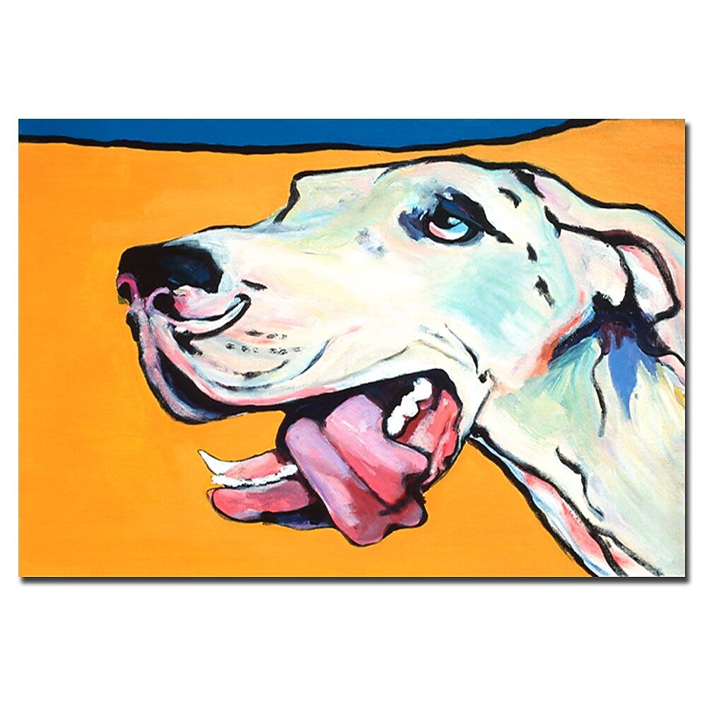Trademark Fine Art Pat Saunders-White 'Ol' Blue Eye' Canvas Art