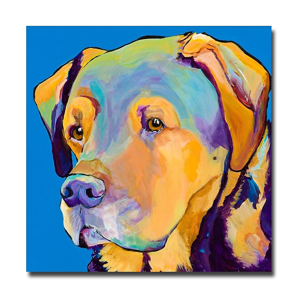Trademark Fine Art Pat Saunders-White 'Gunner' Canvas Art