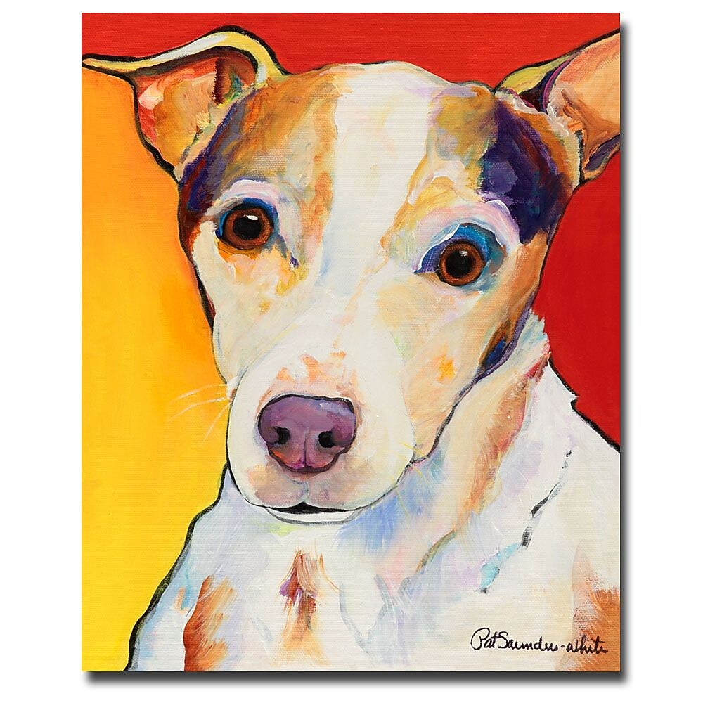 Trademark Fine Art Pat Saunders-White 'Polly' Canvas Art