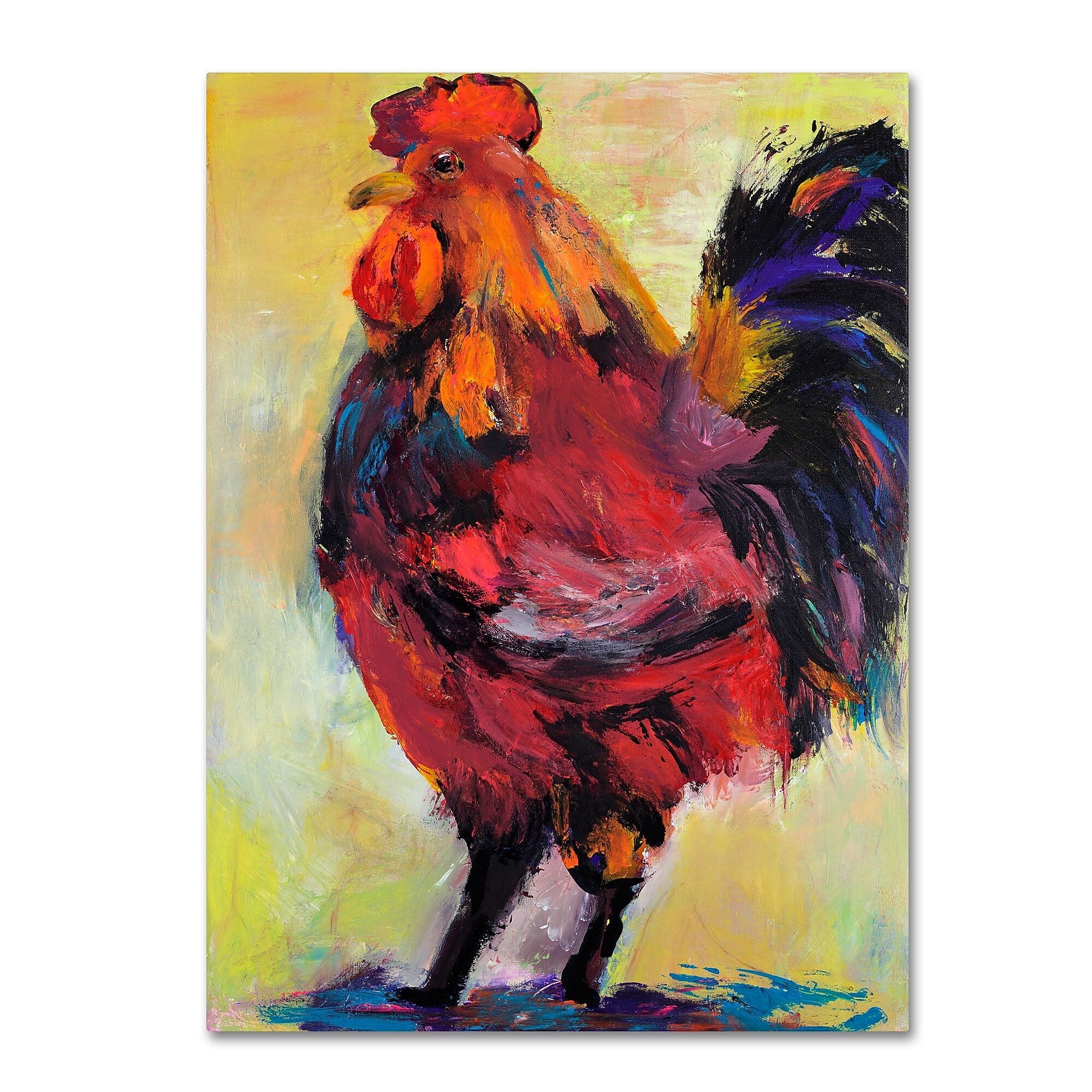 Trademark Fine Art Pat Saunders 'In Command' Canvas Art 16x24 Inches