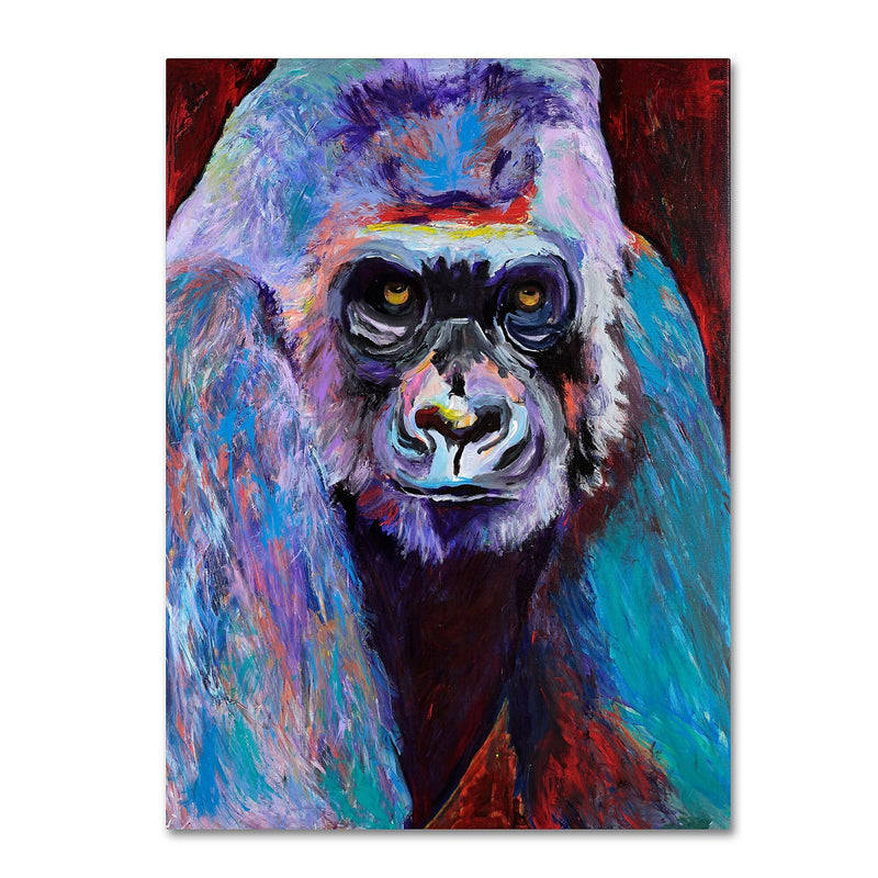 Trademark Fine Art Pat Saunders 'Thor' Canvas Art 35x47 Inches