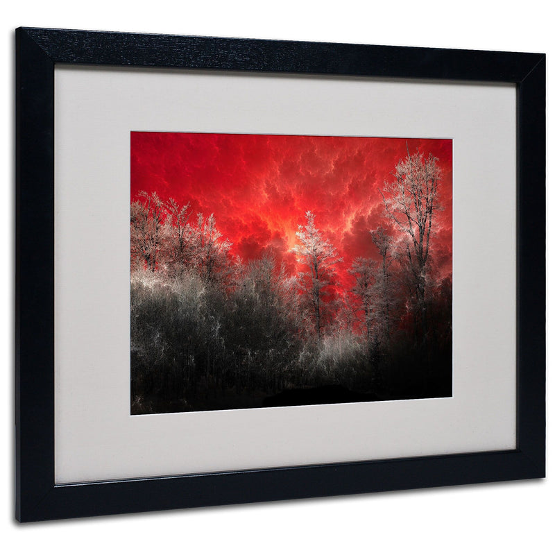 Trademark Fine Art Philippe Sainte-Laudy 'Hot and Cold' Matted Art Black Frame 16x20 Inches