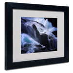 Trademark Fine Art Philippe Sainte-Laudy 'Liquide Illusion' Matted Art Black Frame 11x14 Inches