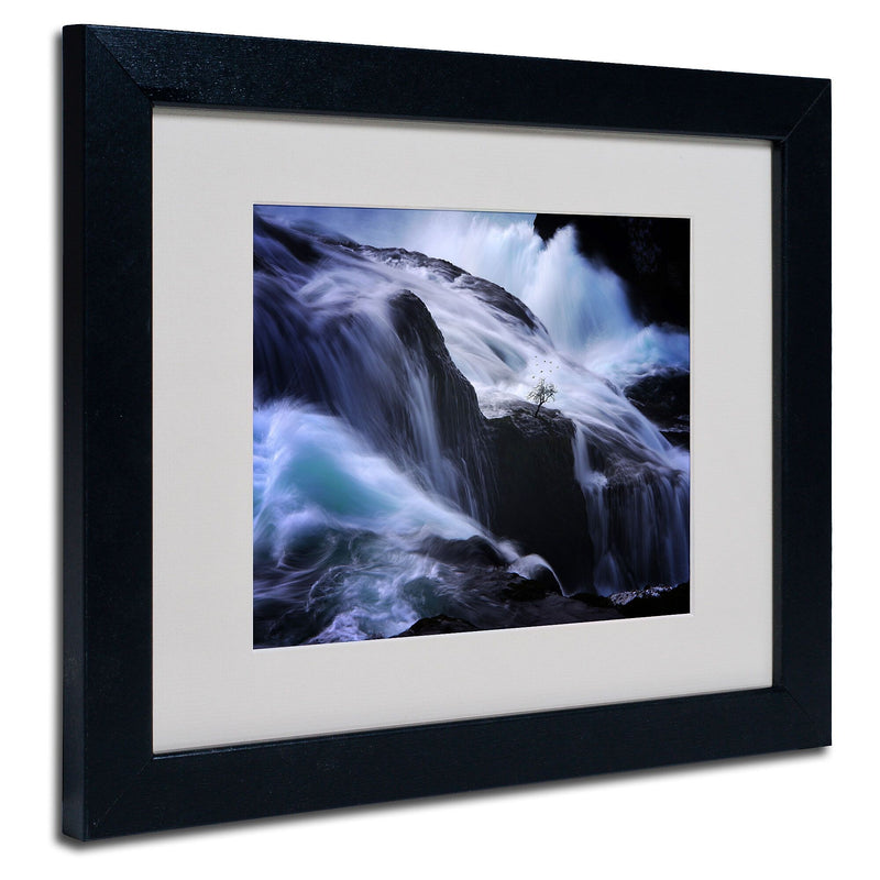 Trademark Fine Art Philippe Sainte-Laudy 'Liquide Illusion' Matted Art Black Frame 11x14 Inches