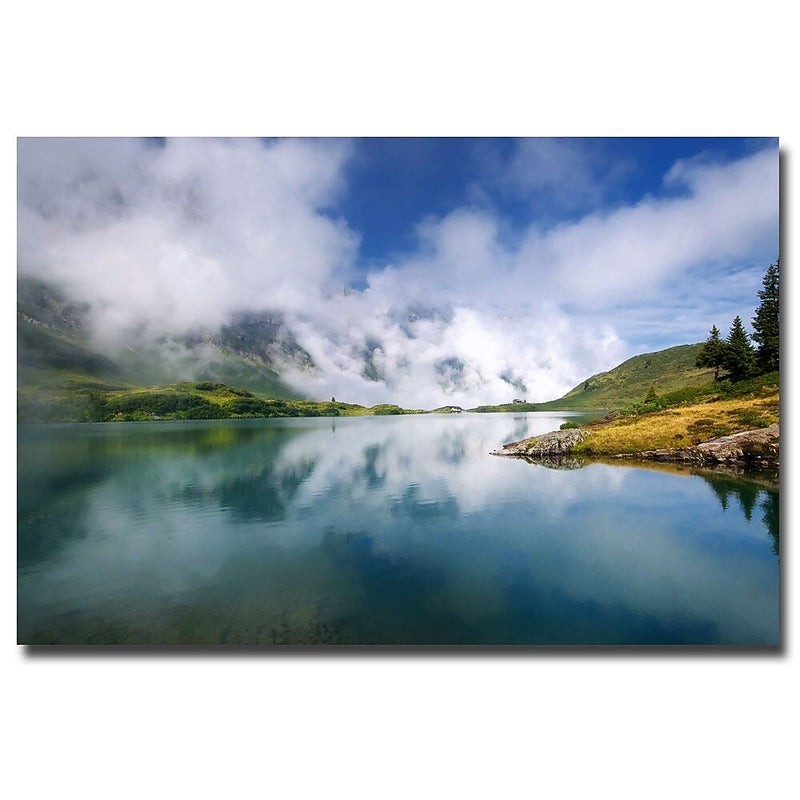 Trademark Fine Art Philippe Sainte Laudy 'Secret Blues' Canvas Art 16x24 Inches