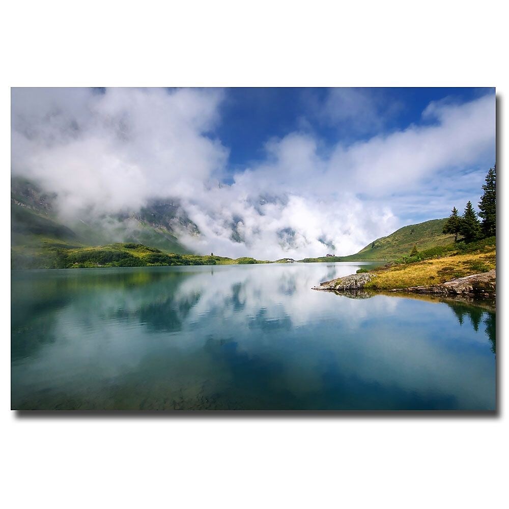 Trademark Fine Art Philippe Sainte Laudy 'Secret Blues' Canvas Art 22x32 Inches