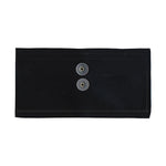JAM Paper® Plastic Envelopes with Button and String Tie Closure, #10 Business Booklet, 5.25 x 10, Black, 108/Pack (921B1BLB)