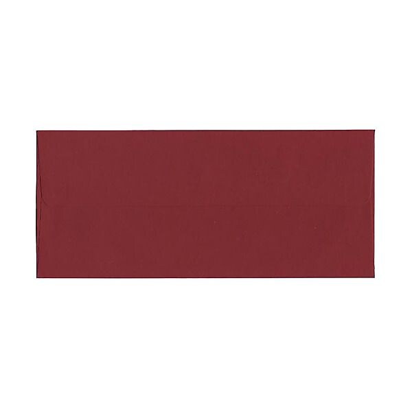 JAM Paper #10 Business Envelopes, 4.125 x 9.5, Dark Red, 25/Pack (31511298)