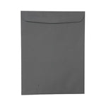 JAM Paper Catalog Envelope, 9" x 12", Dark Grey, 10/Pack (21285783B)