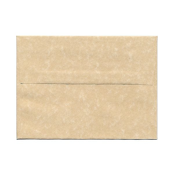 JAM Paper A6 Parchment Invitation Envelopes, 4.75 x 6.5, Brown Recycled, 25/Pack (35220)