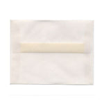 JAM Paper A2 Translucent Vellum Invitation Envelopes, 4.375 x 5.75, Clear, 25/Pack (53794)