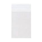 JAM Paper Cellophane Envelope with Peel & Seal Closure, 4Bar A1, 3.8125 x 5.1875, Clear, 100/Pack (4BARCELLO)