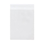 JAM Paper Cellophane Envelope with Peel & Seal Closure, 6.4375 x 8.25, Clear, 100/Pack (A8CELLO)