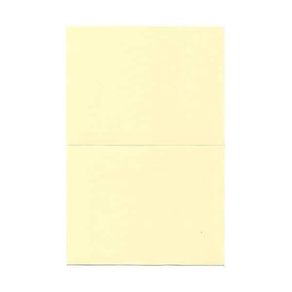 JAM Paper® Strathmore Foldover Cards, A7 Size, 5.25 x 7.25, 80lb Ivory Wove, 25/Pack (37806092)
