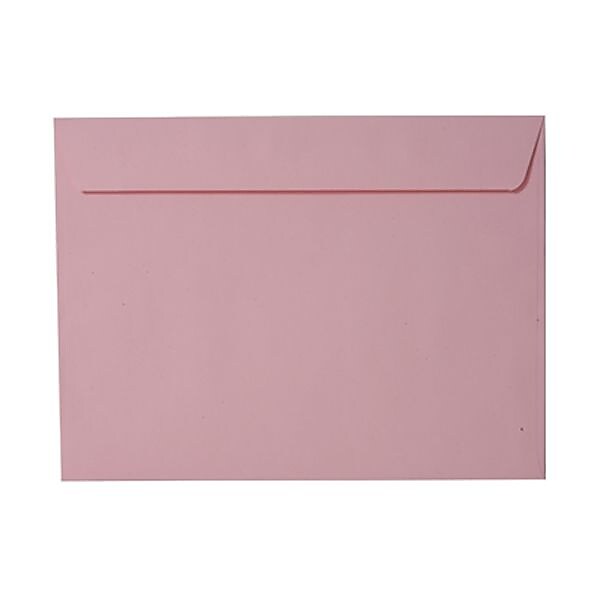 JAM Paper 9 x 12 Booklet Envelopes, Baby Pink, 25/Pack (31512738)