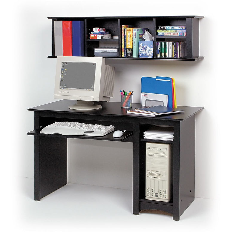 Prepac 48" W Computer Desk, Black (BDD-2948)