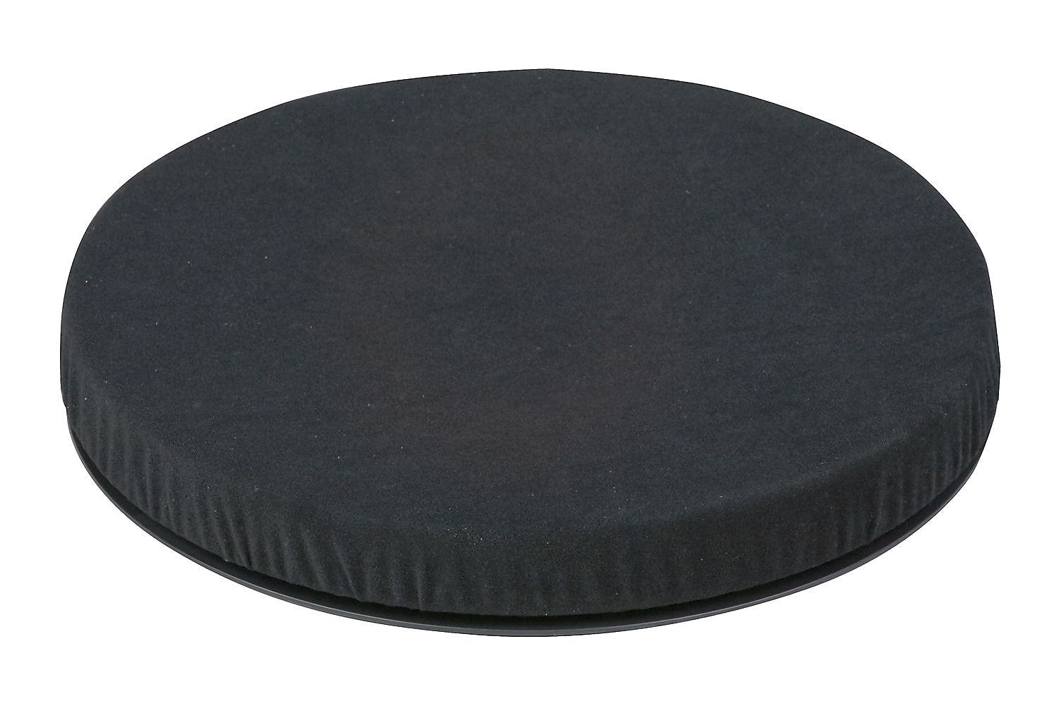 HealthSmart Foam Deluxe Swivel Seat, 15" x 1 3/8", Black Velour (513-1994-0200)