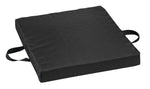 DMI® 18" x 20" x 2 1/2" Gel-Foam Waffle Seat Cushion, Oxford Nylon Cover, Black