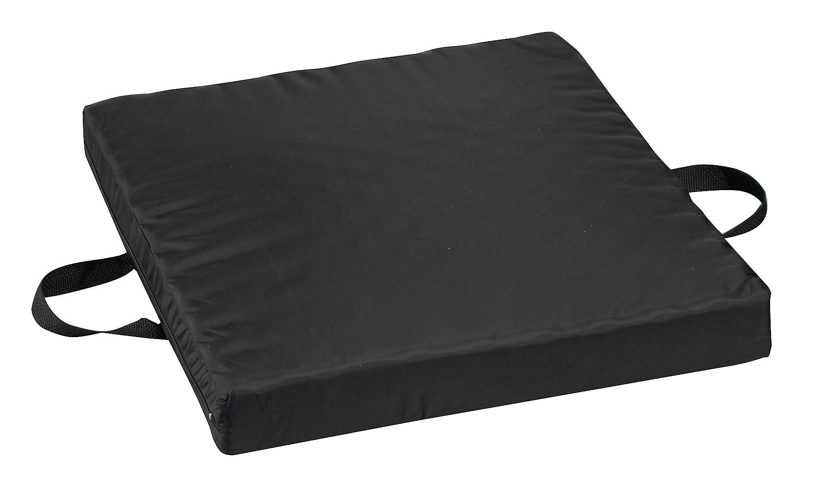 DMI® 18" x 20" x 2 1/2" Gel-Foam Waffle Seat Cushion, Oxford Nylon Cover, Black
