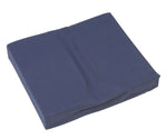 DMI Seat Mate Polyester/Cotton Foam Relief Coccyx Cushion,  16" x 18" x 3", Navy (513-7944-2400)