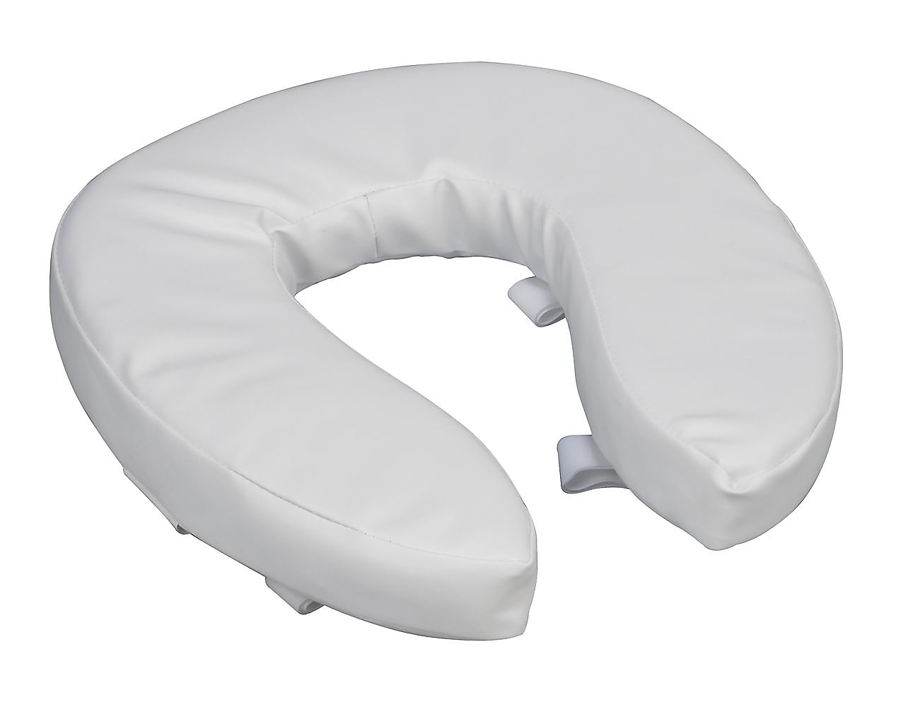 DMI 2" Vinyl Cushion Toilet Seat, White (520-1246-1900)