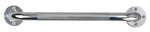 DMI® 16" Institutional Steel Knurled Grab Bar, Silver
