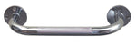 HealthSmart™ 12" Steel Knurled Grab Bar, Chrome