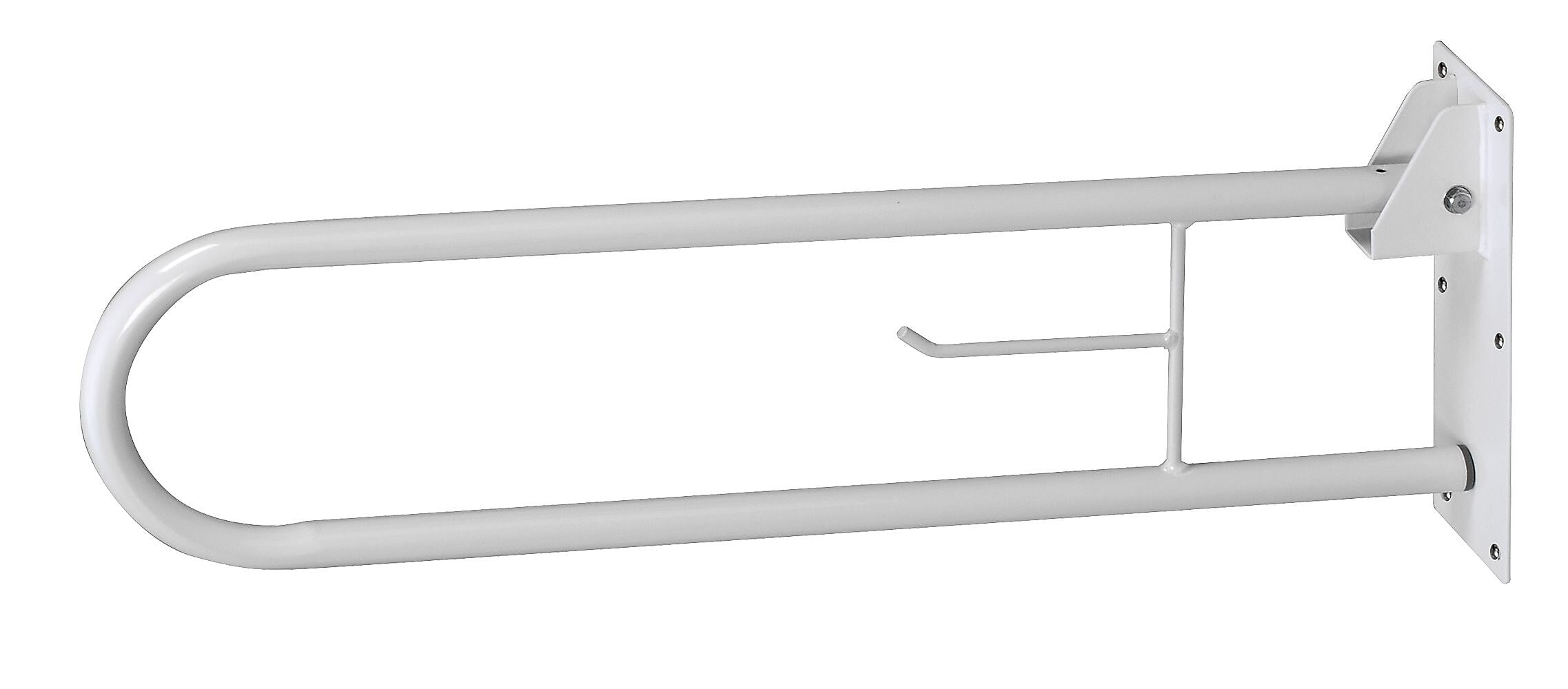 HealthSmart  30" Foldaway Wall Mount Grab Bar, White (522-3700-1700)