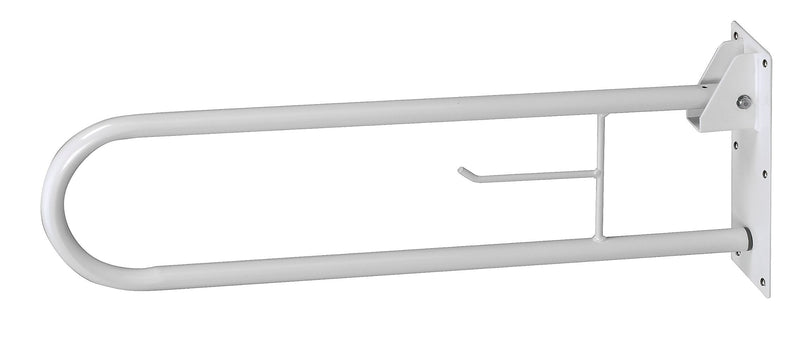 HealthSmart  30" Foldaway Wall Mount Grab Bar, White (522-3700-1700)