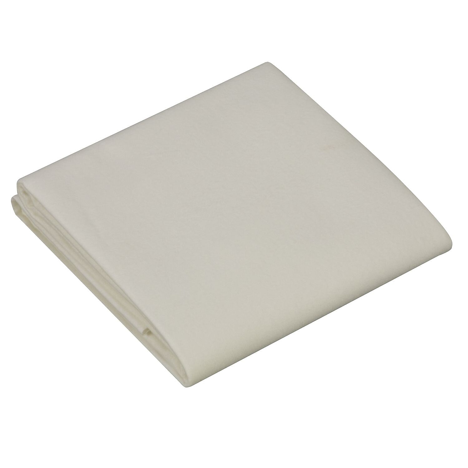 DMI® 36" x 72" Flannel, Rubber, Flannel Waterproof Sheeting,  White