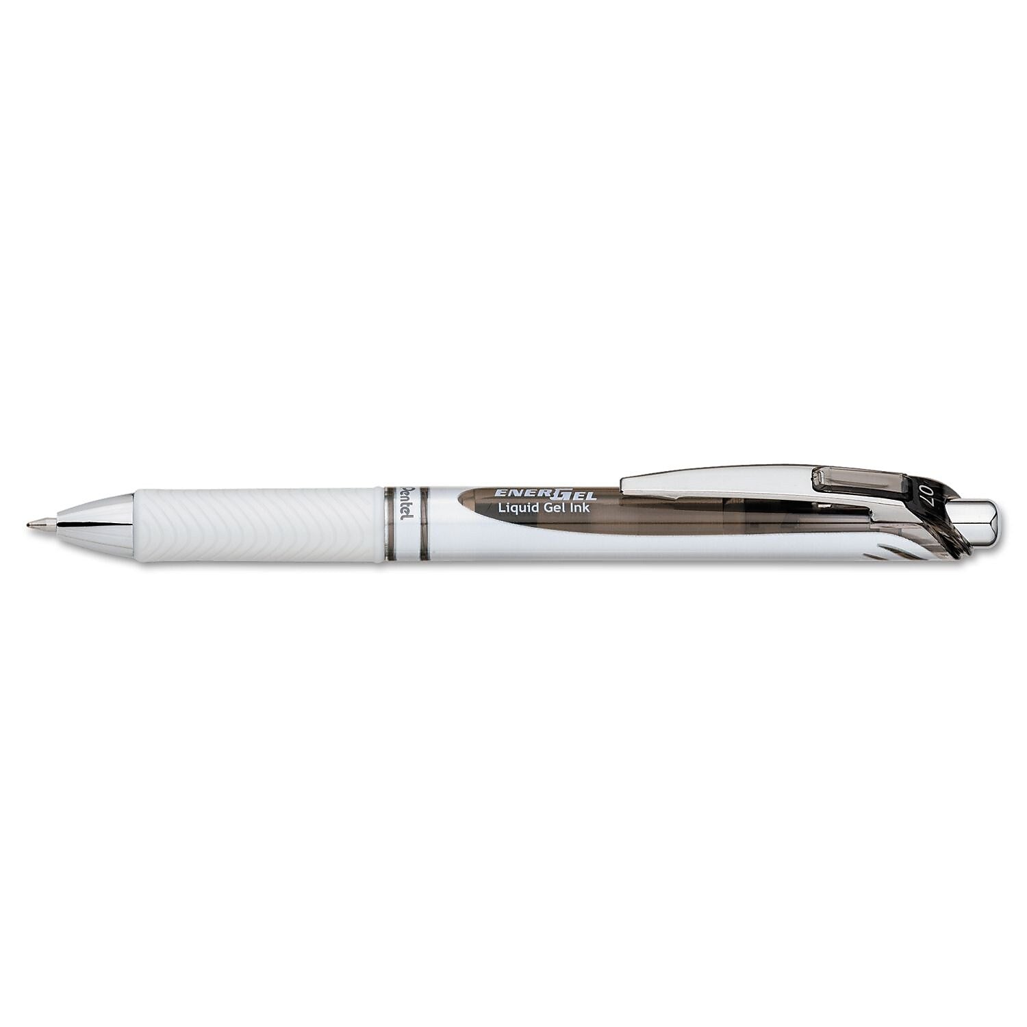 Pentel EnerGel Retractable Gel Pen, Black Ink (BL77PW-A)