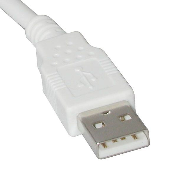 C2G 6.6' USB 2.0 Male to Female Extension Cable, White