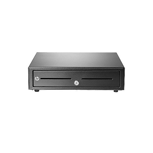 HP Standard Duty Cash Drawer, 10 Compartments, Gray (QT457AA#ABA)
