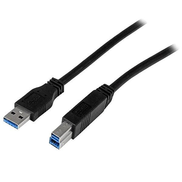 StarTech 6' SuperSpeed USB 3.0 Male A/B Cable, Black