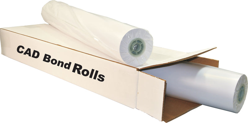 TST Impreso Wide Format CAD Inkjet Bond Paper, 30" x 300', Uncoated, 2/Roll (30300)