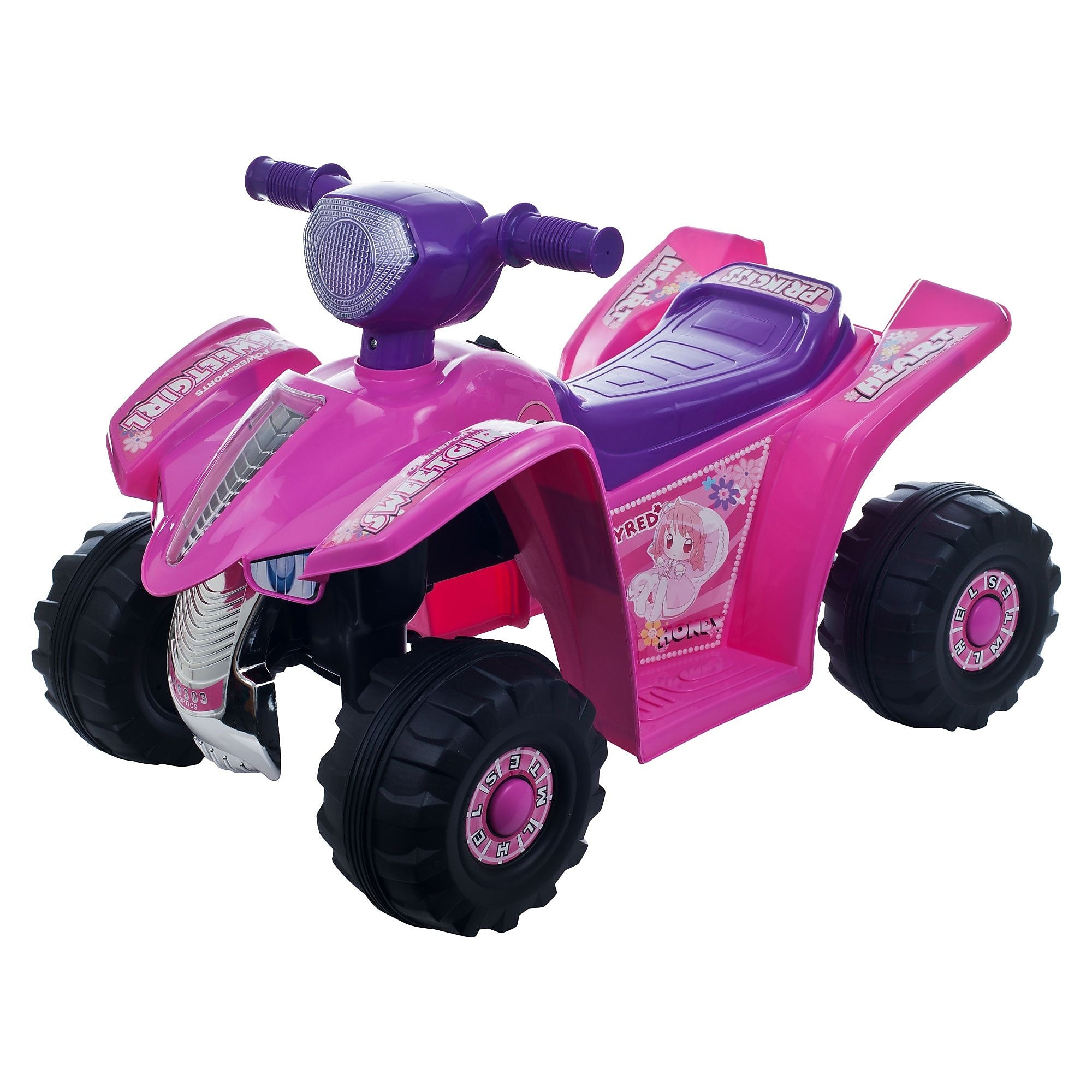 Lil' Rider™ Princess Mini Quad Ride-on Car 4 Wheeler, Pink/Purple