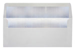 LUX 4 1/8" x 9 1/2" #10 60lbs. Envelopes, White With Silver LUX Lining, 50/Pack