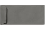 LUX 70lbs. 4 1/8" x 9 1/2" #10 Open End Envelopes, Smoke Gray, 500/BX