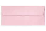 LUX 80lbs. 4 1/8" x 9 1/2" #10 Square Flap Envelopes, Rose Quartz Metallic Pink, 500/BX