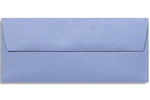 LUX 4 1/8" x 9 1/2" #10 80lbs. Square Flap Envelopes W/Glue Closure, Vista Metallic Blue