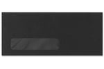 LUX 4 1/8" x 9 1/2" #10 Window Envelopes, Midnight Black, 50/Pack (F-4561-B-50)