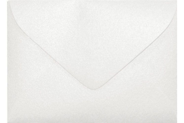 LUX #17 Mini Envelopes (2 11/16 x 3 11/16) 50/Box, Crystal Metallic (MINSDC-50)